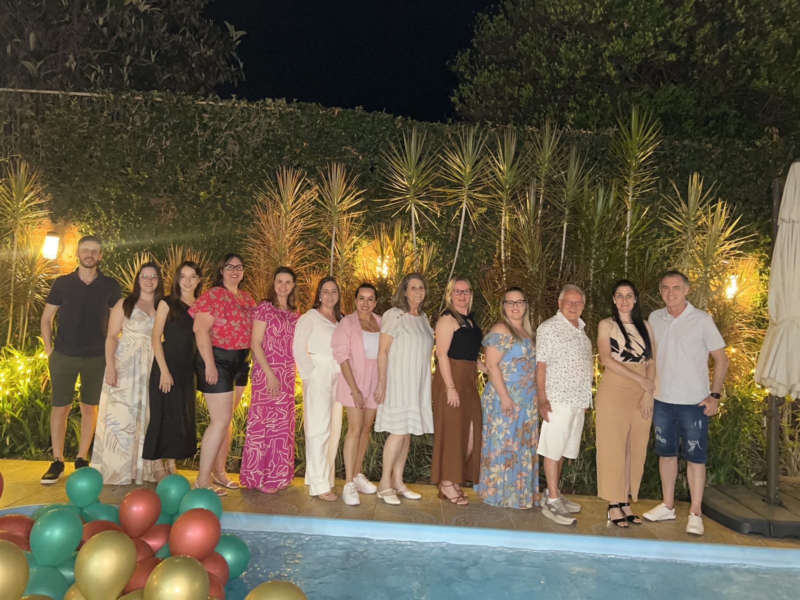 Equipe do Escritório Contábil ABC na confraternização de fim de ano